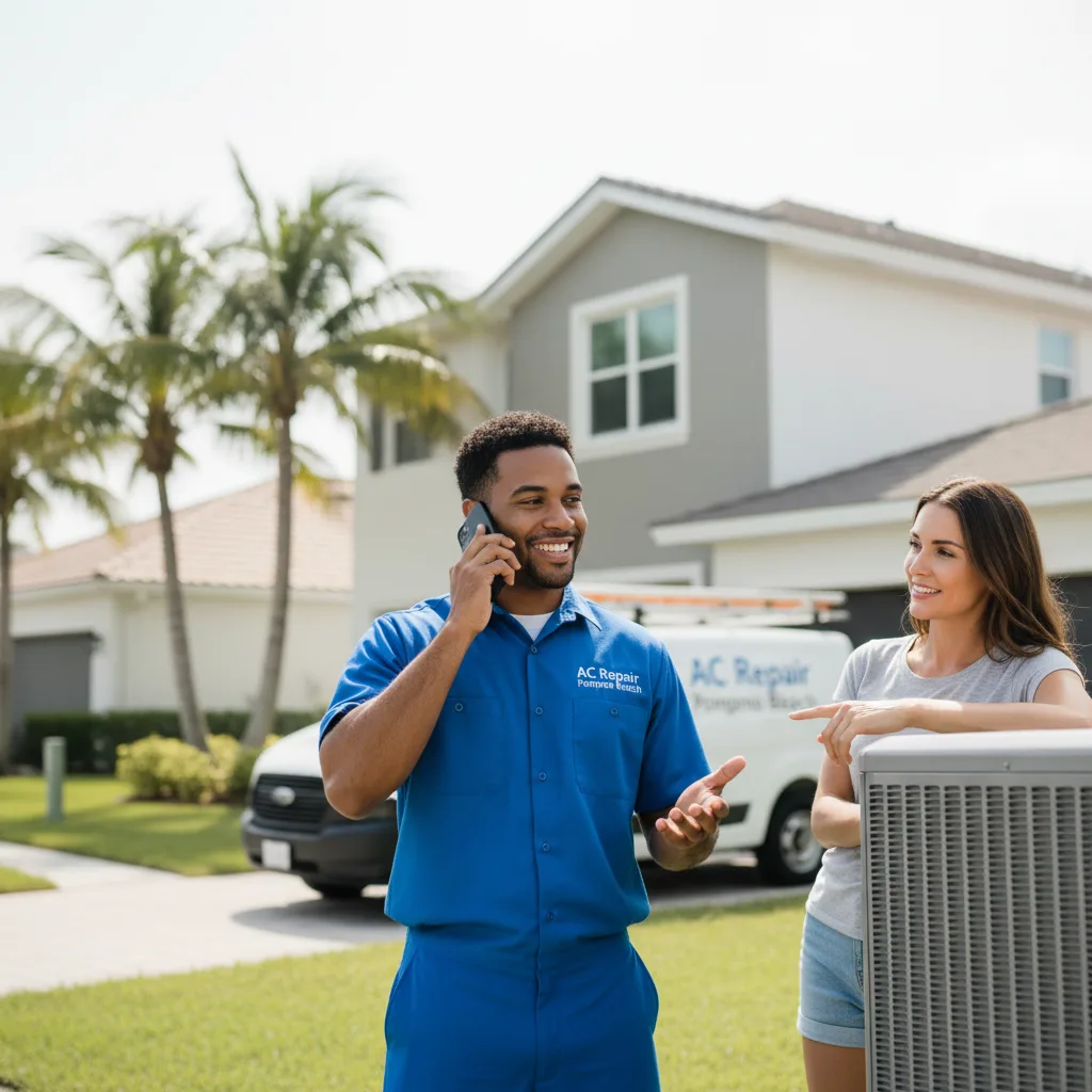 AC Repair Pompano Beach customer support in North Pole